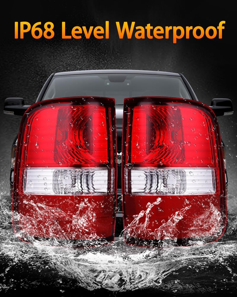 OKLPF Rear Brake Tail Light Compatible With 2004 2005 2006 2007 2008 Ford F150 F-150 Replacement Red Taillight Assembly,Includes a Luxurious Box,Right Passenger Side - Image 4